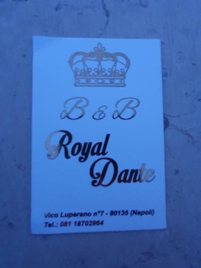 Bed and Breakfast Royal Dante Neapel Exterior foto